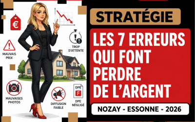 Vendre sa maison à Nozay : les 7 erreurs qui font perdre du temps et de l&rsquo;argent