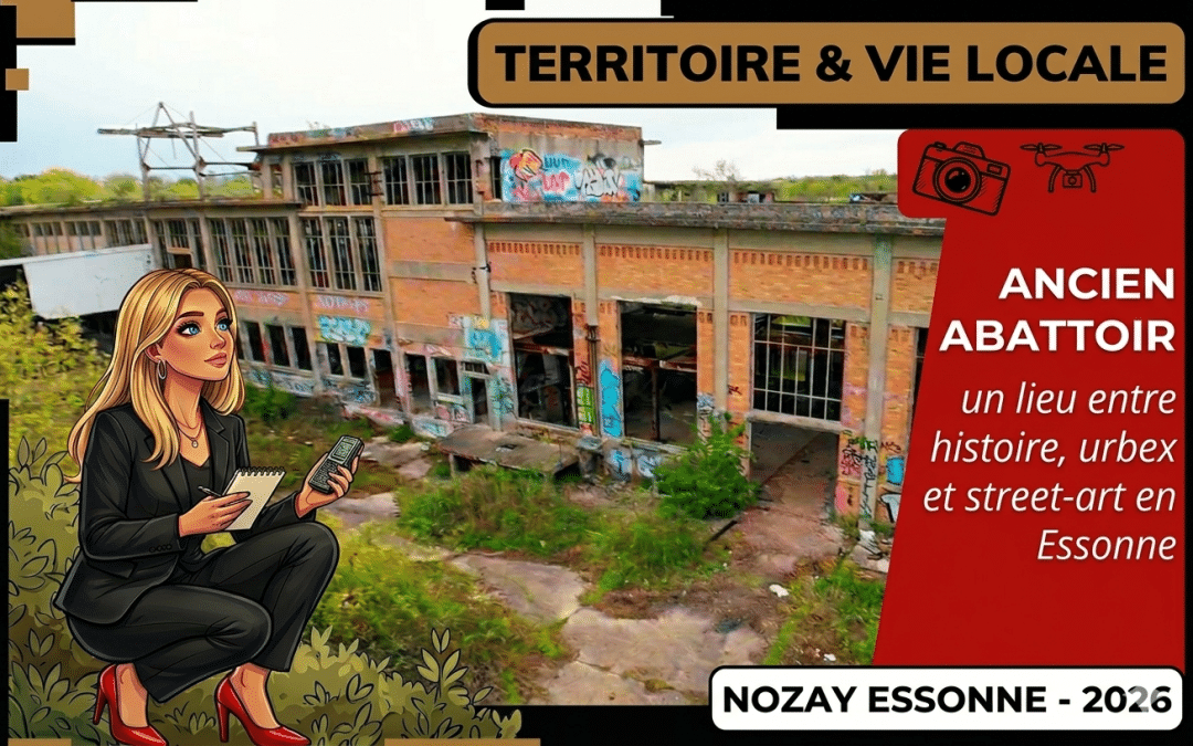 Ancien abattoir de Nozay (91) : un lieu entre histoire, urbex et street-art en Essonne.