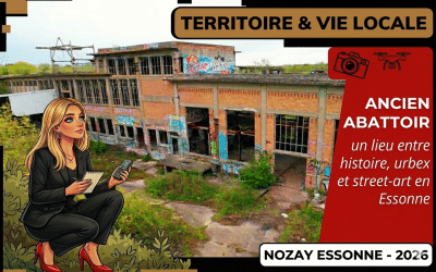 Ancien abattoir de Nozay (91) : un lieu entre histoire, urbex et street-art en Essonne.